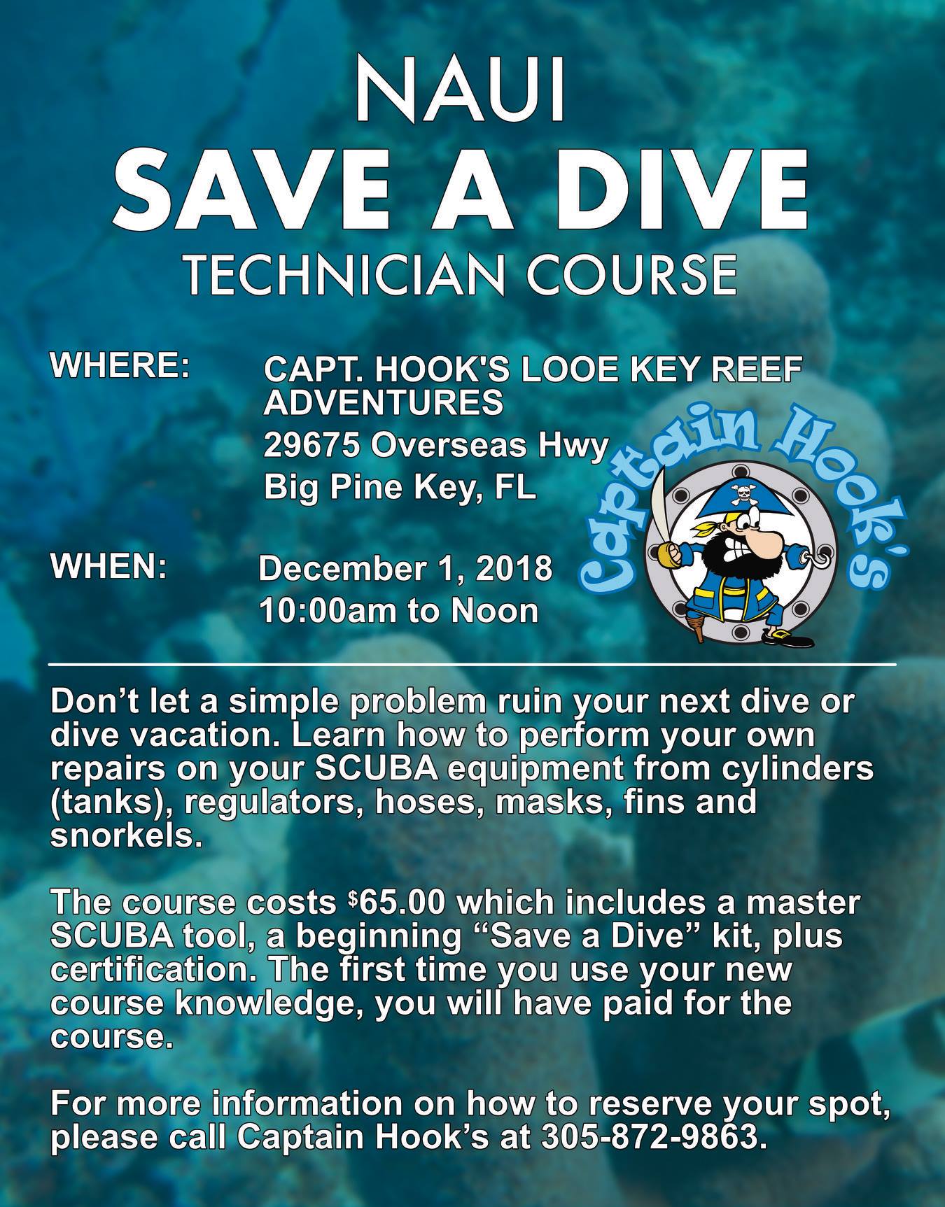 naui save the dive course