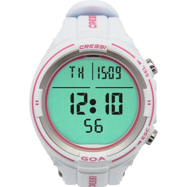 Cressi Goa Dive Computer (white/pink)