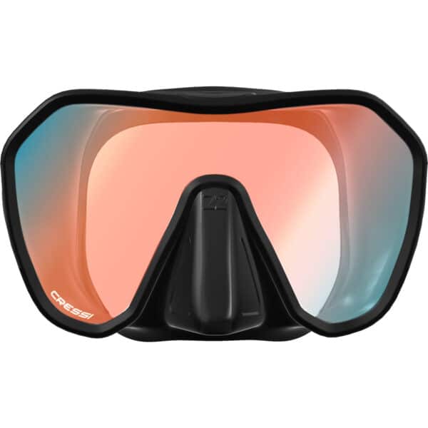 Cressi Z2 Mask (black, blue lens)