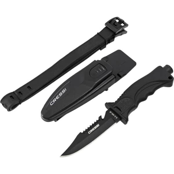 Cressi Skorpion Knife (black/black)