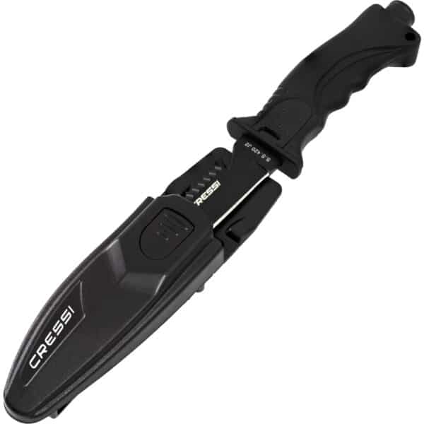 Cressi Skorpion Knife (black/black) - Image 4