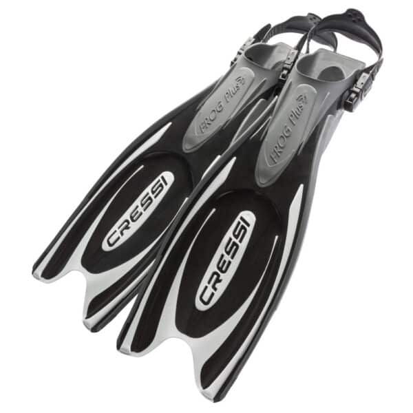 Cressi Frog Plus Fins (black/silver)