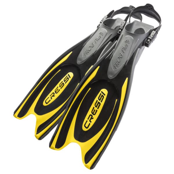 Cressi Frog Plus Fins (black/yellow)