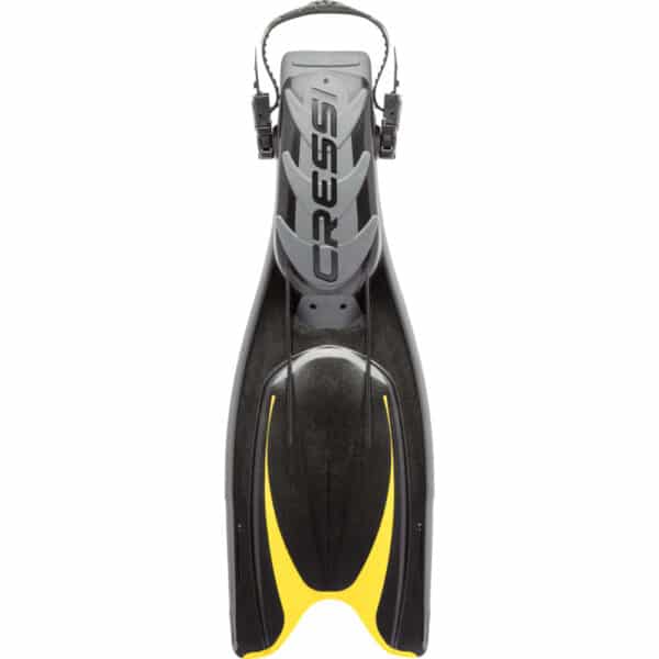 Cressi Frog Plus Fins (black/yellow) - Image 3