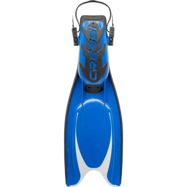 Cressi Frog Plus Fins (blue/silver) - Image 3