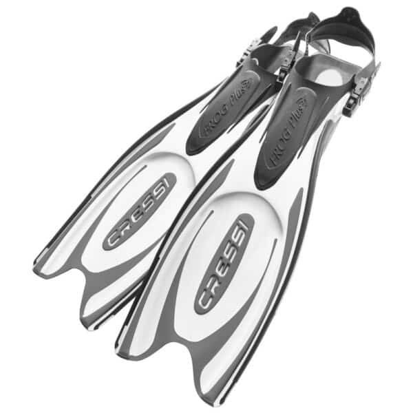 Cressi Frog Plus Fins (white/black)