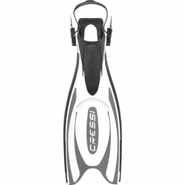 Cressi Frog Plus Fins (white/black) - Image 2