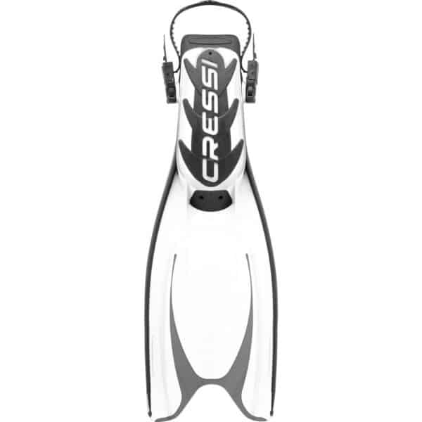 Cressi Frog Plus Fins (white/black) - Image 3