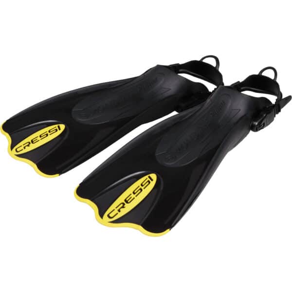 Cressi Palau SAF Fins (black/yellow) - Image 6