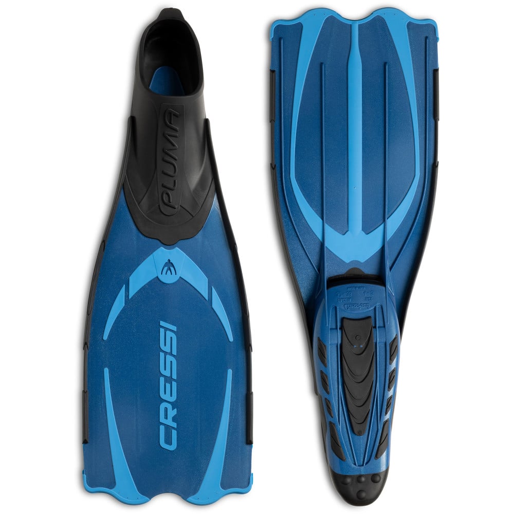 Cressi Pluma Fins (Blue) 7 Cressi Pluma Fins (blue) - Image 7