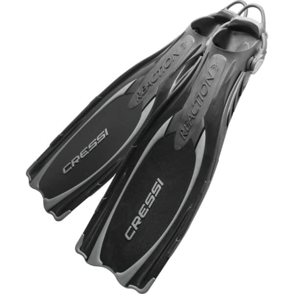 Cressi Reaction EBS Fins (black/silver)