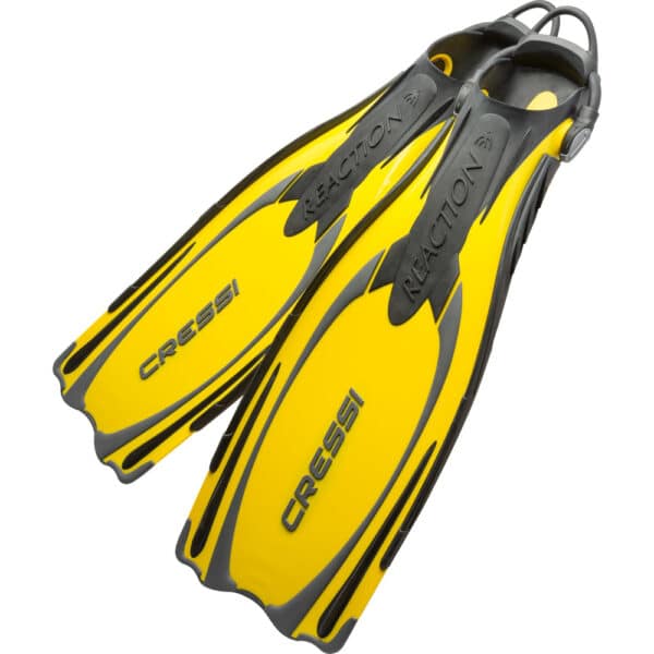 Cressi Reaction EBS Fins (yellow/silver)