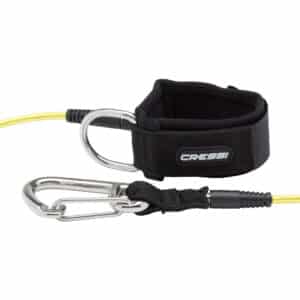 Cressi Freediving Lanyard - Black/Yellow