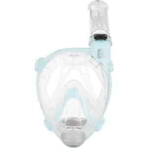 Cressi Prince Jr Mask - Clear/Ice Cyan