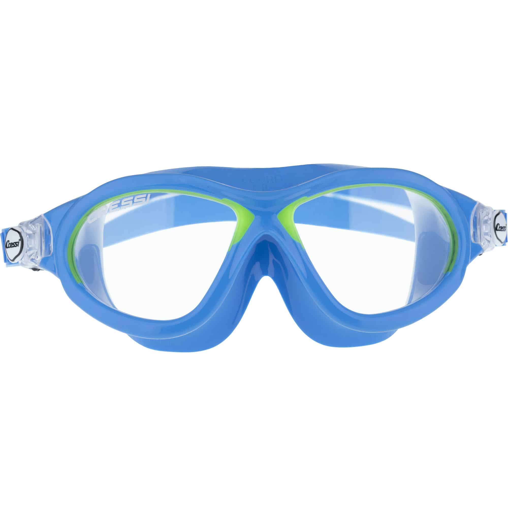 Cressi Mini Cobra Swim Goggles - Azure/Lime 5 Cressi Mini Cobra Swim Goggles - Azure/Lime - Image 5