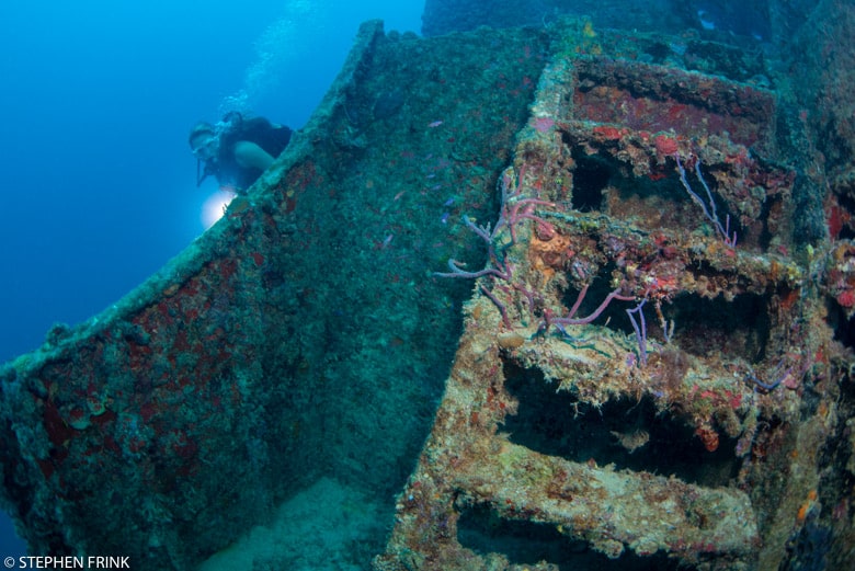 thunderbolt-advanced-dive thunderbolt wreck dive in marathon fl