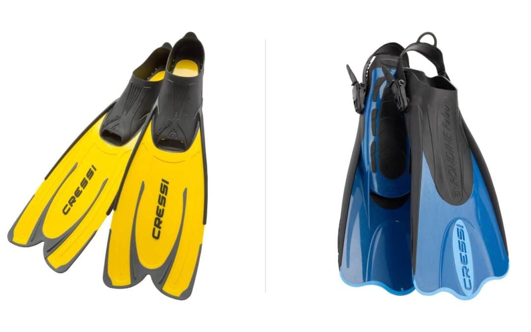 Cressi Agua vs Palau SAF: Full-Foot or Adjustable