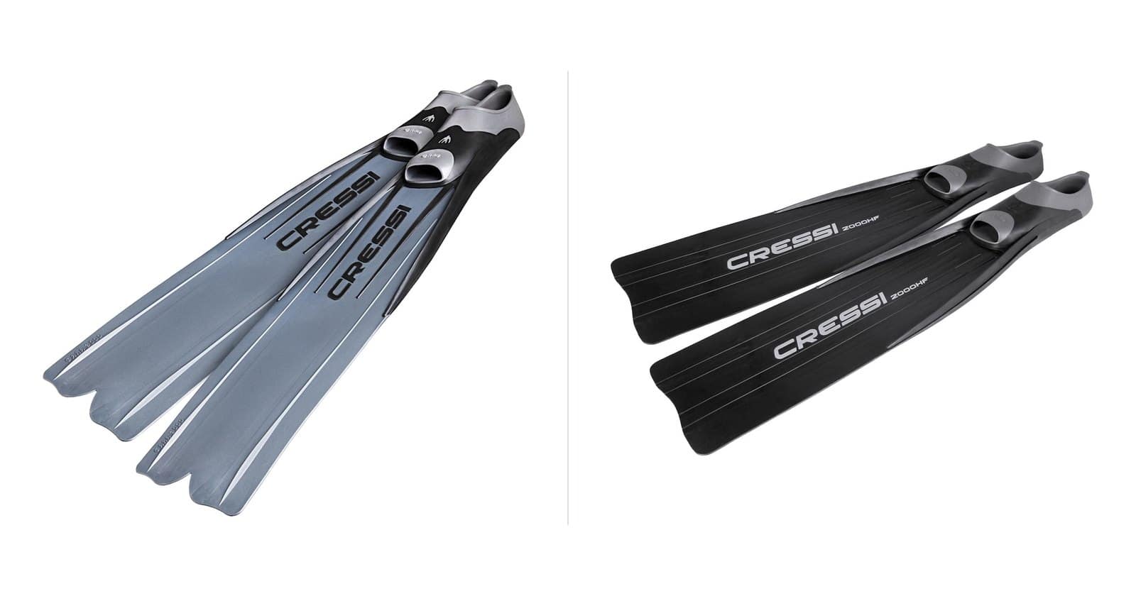 Cressi Gara 3000 LD vs 2000 HF Cressi Gara 3000 LD vs 2000 HF