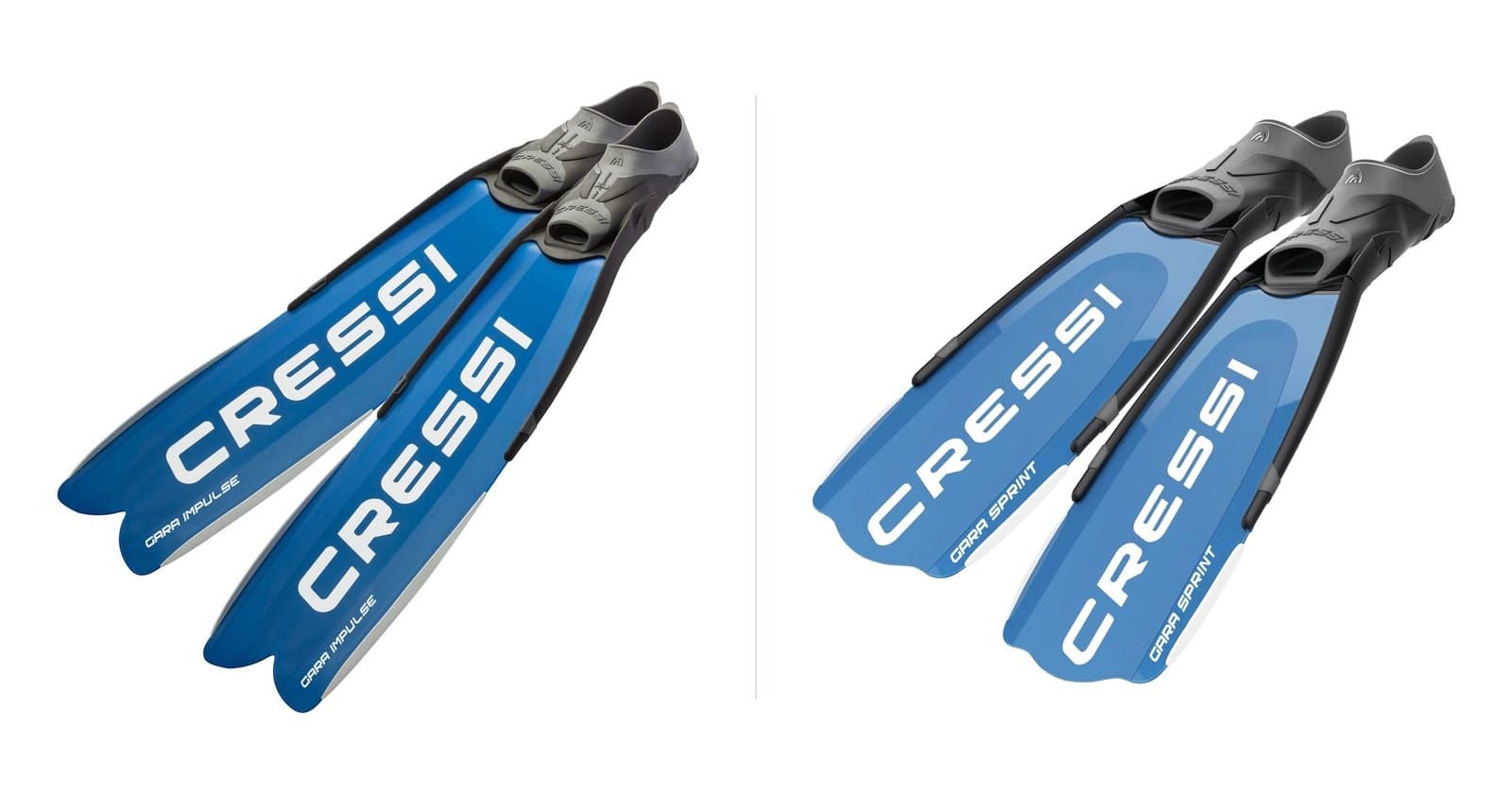 Cressi Gara Modular Impulse vs Sprint Cressi Gara Modular Impulse vs Sprint