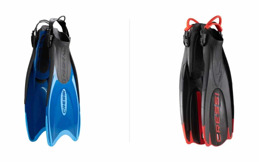 Cressi Palau vs Maui: Two Travel Fins Compared
